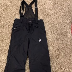 Boys Spyder Ski Bibs - Sz 16/Youth XL